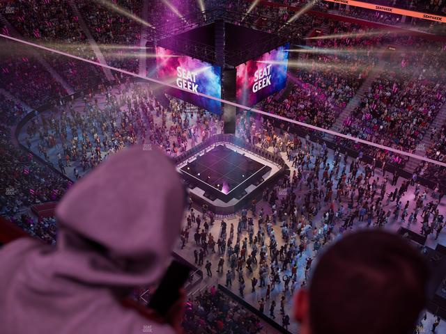 Little Caesars Arena - Section Lower Gondola 15 Seat View