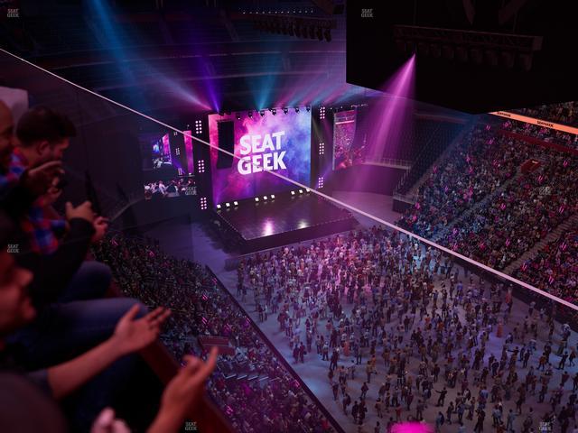 Little Caesars Arena - Section Lower Gondola 16 Seat View