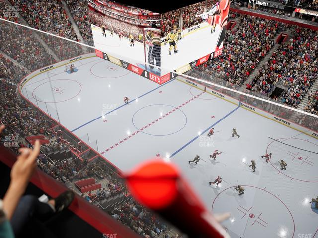 Little Caesars Arena - Section Lower Gondola 16 Seat View