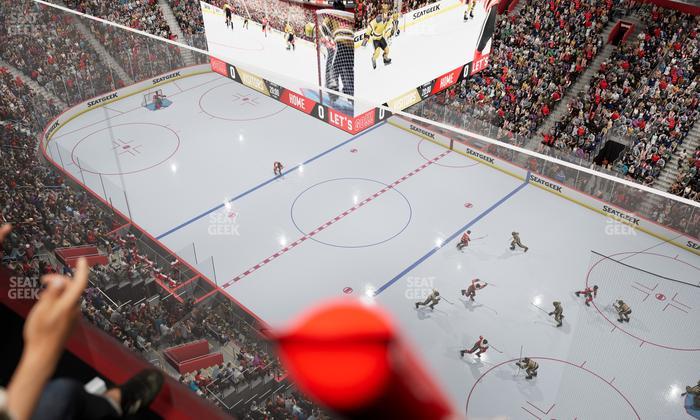 Little Caesars Arena - Section Lower Gondola 16 Seat View