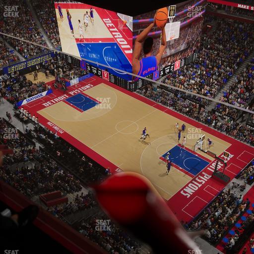 Little Caesars Arena - Section Lower Gondola 16 Seat View