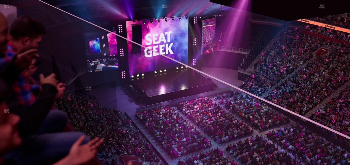 Little Caesars Arena - Section Lower Gondola 16 Seat View