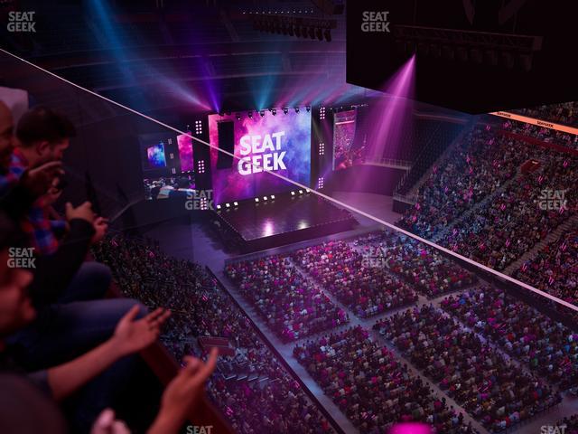 Little Caesars Arena - Section Lower Gondola 16 Seat View