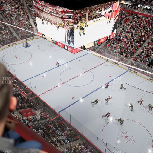Little Caesars Arena - Section Lower Gondola 17 Seat View