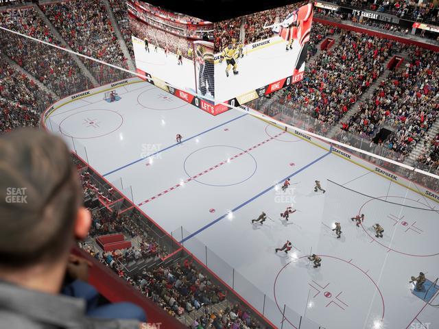 Little Caesars Arena - Section Lower Gondola 17 Seat View
