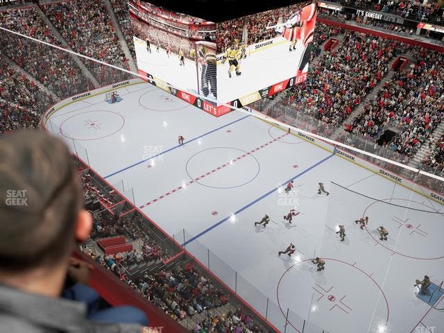 Little Caesars Arena - Section Lower Gondola 17 Seat View