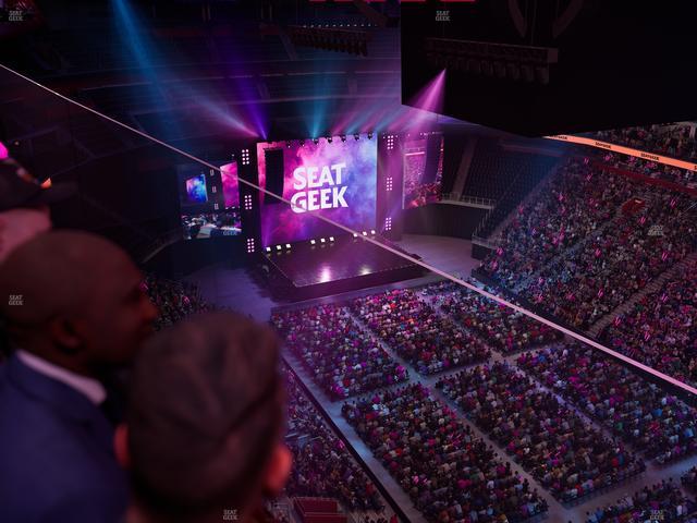 Little Caesars Arena - Section Lower Gondola 17 Seat View
