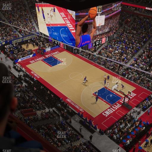 Little Caesars Arena - Section Lower Gondola 17 Seat View