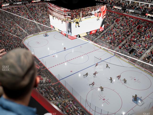 Little Caesars Arena - Section Lower Gondola 18 Seat View