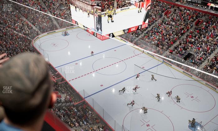 Little Caesars Arena - Section Lower Gondola 18 Seat View