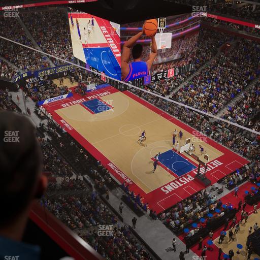 Little Caesars Arena - Section Lower Gondola 18 Seat View