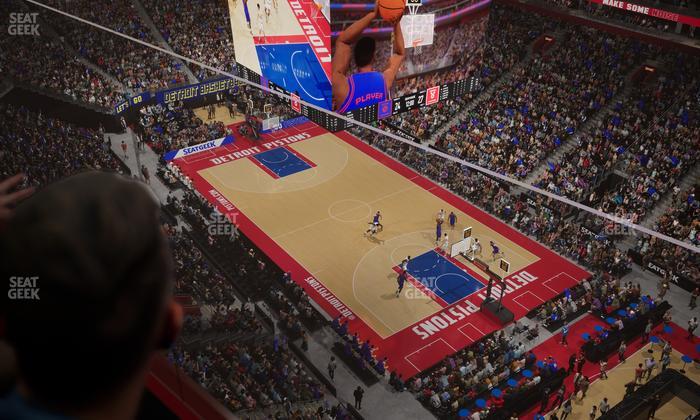 Little Caesars Arena - Section Lower Gondola 18 Seat View