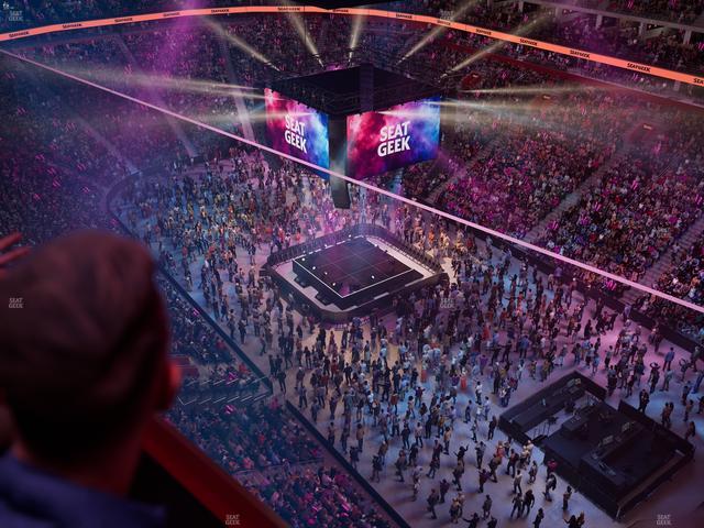 Little Caesars Arena - Section Lower Gondola 18 Seat View