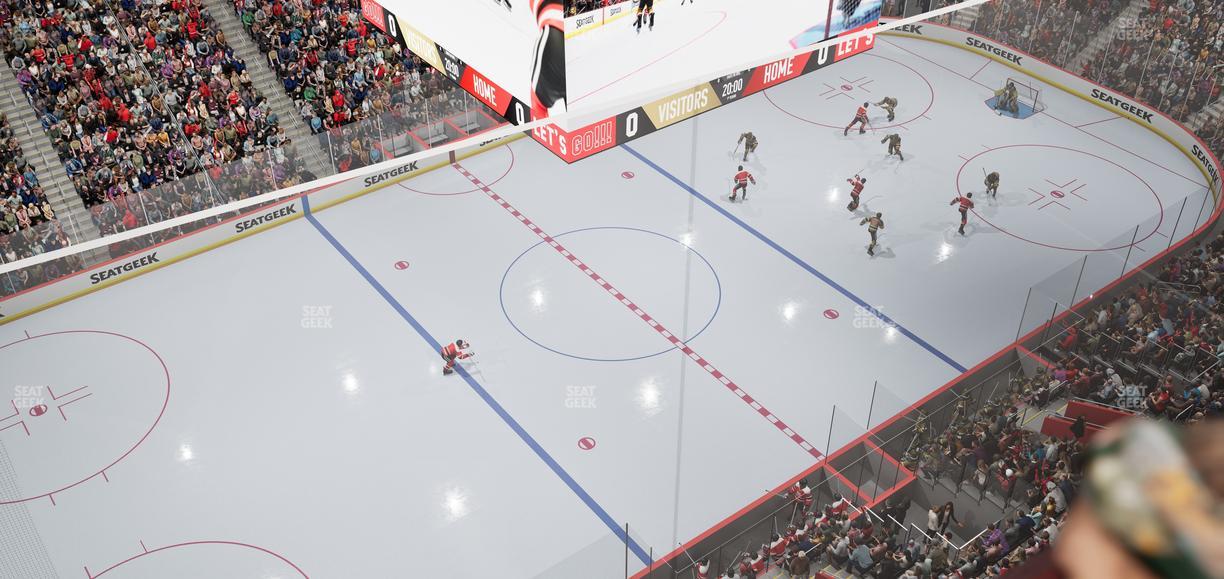 Little Caesars Arena - Section Lower Gondola 2 Seat View