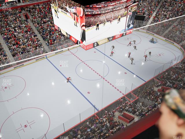 Little Caesars Arena - Section Lower Gondola 2 Seat View