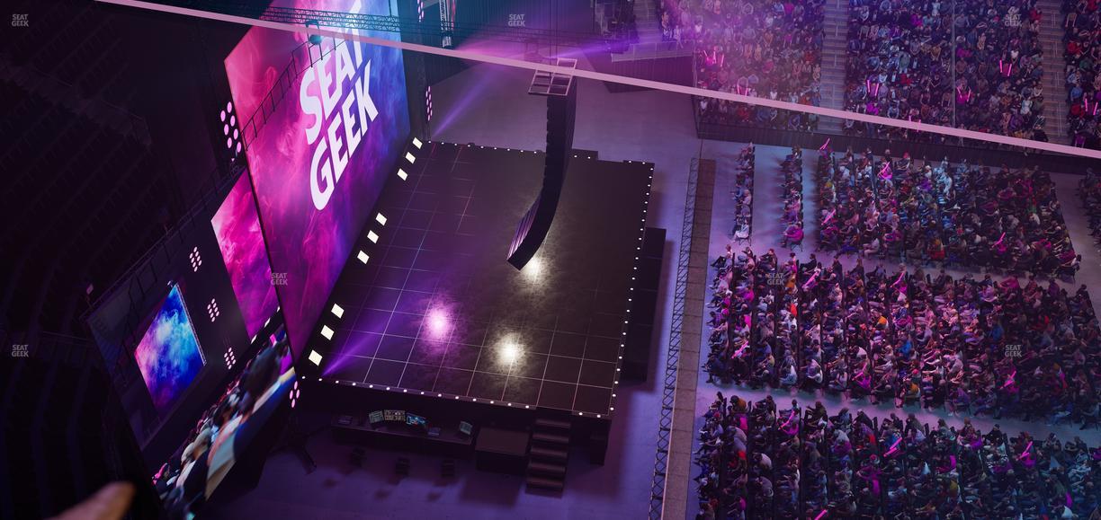 Little Caesars Arena - Section Lower Gondola 2 Seat View