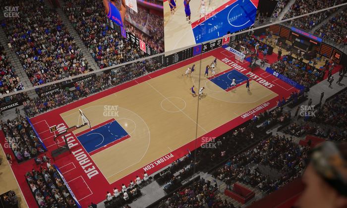 Little Caesars Arena - Section Lower Gondola 2 Seat View