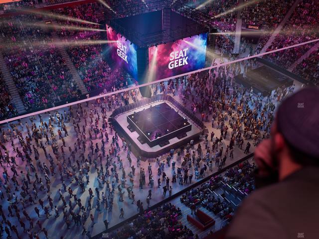Little Caesars Arena - Section Lower Gondola 3 Seat View
