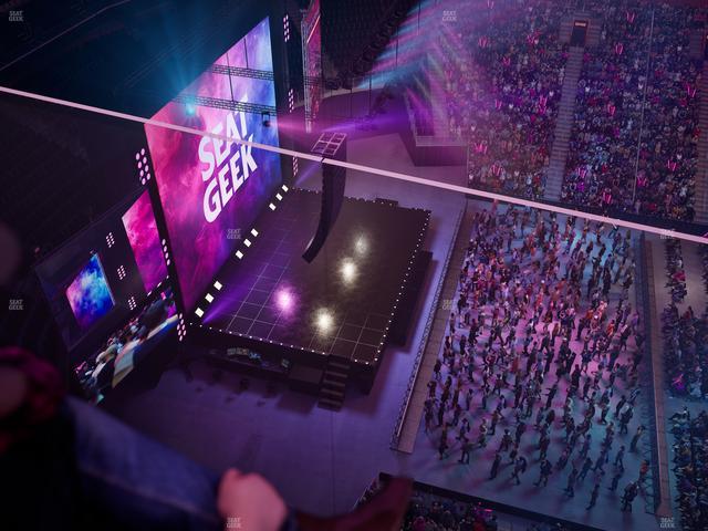 Little Caesars Arena - Section Lower Gondola 3 Seat View