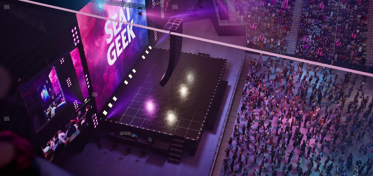 Little Caesars Arena - Section Lower Gondola 3 Seat View