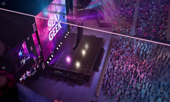 Little Caesars Arena - Section Lower Gondola 3 Seat View