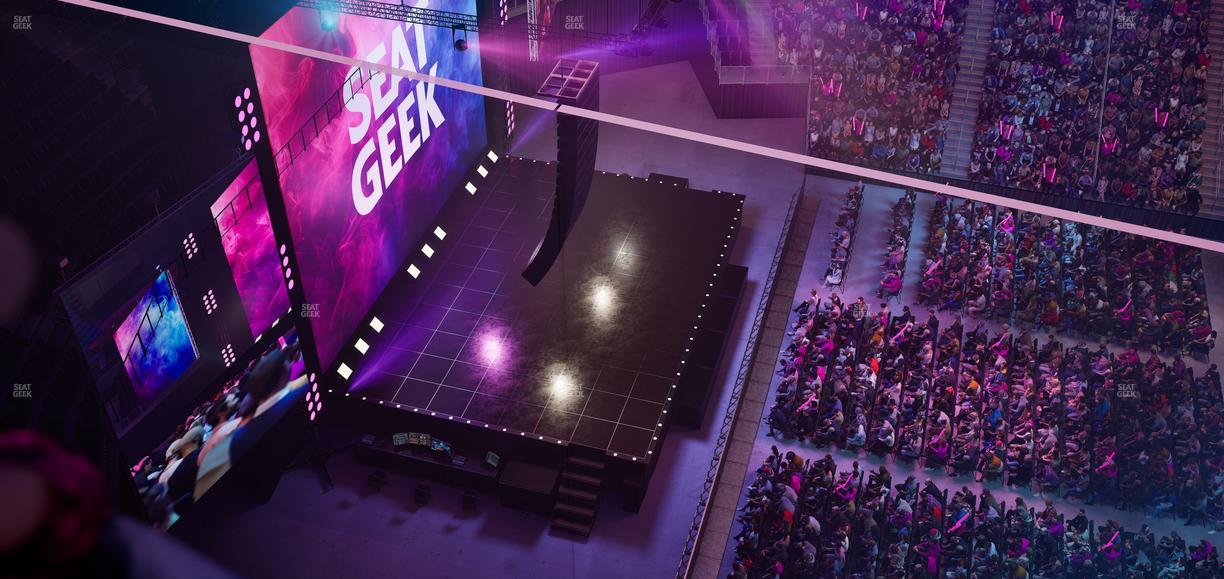 Little Caesars Arena - Section Lower Gondola 3 Seat View