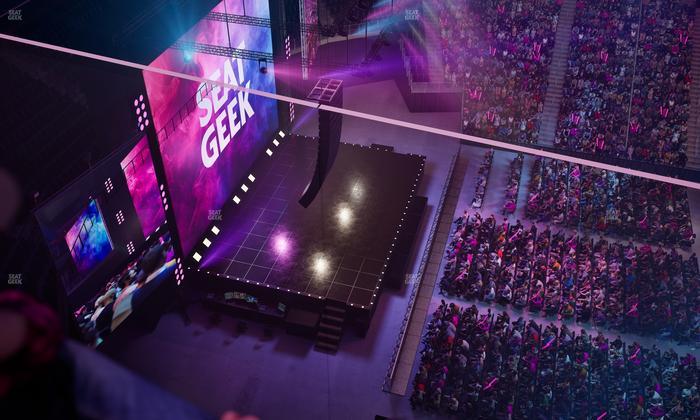 Little Caesars Arena - Section Lower Gondola 3 Seat View