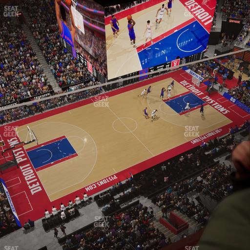 Little Caesars Arena - Section Lower Gondola 3 Seat View