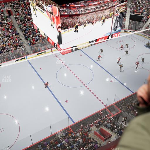 Little Caesars Arena - Section Lower Gondola 3 Seat View