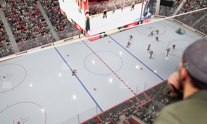 Little Caesars Arena - Section Lower Gondola 3 Seat View
