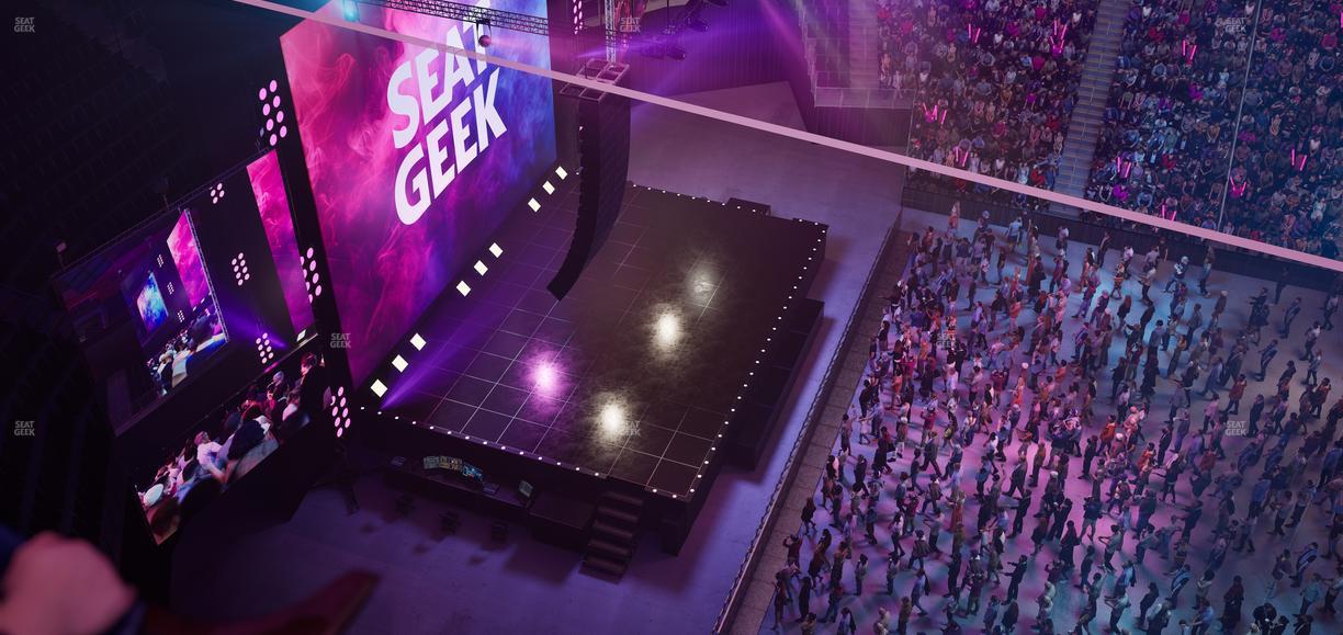 Little Caesars Arena - Section Lower Gondola 4 Seat View