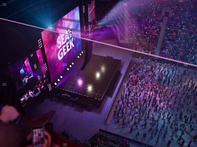 Little Caesars Arena - Section Lower Gondola 4 Seat View