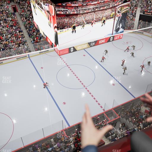 Little Caesars Arena - Section Lower Gondola 4 Seat View