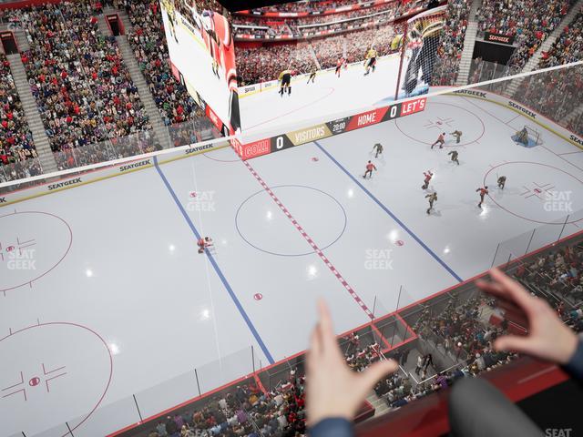 Little Caesars Arena - Section Lower Gondola 4 Seat View
