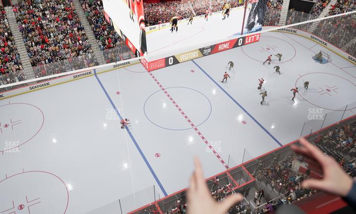 Little Caesars Arena - Section Lower Gondola 4 Seat View