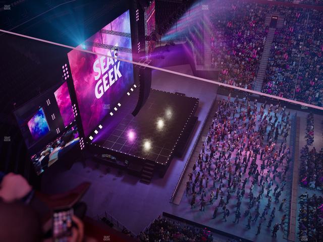 Little Caesars Arena - Section Lower Gondola 4 Seat View