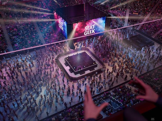 Little Caesars Arena - Section Lower Gondola 4 Seat View
