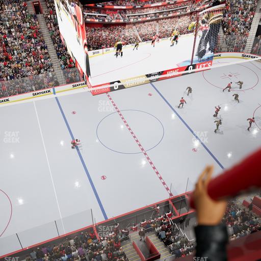 Little Caesars Arena - Section Lower Gondola 5 Seat View