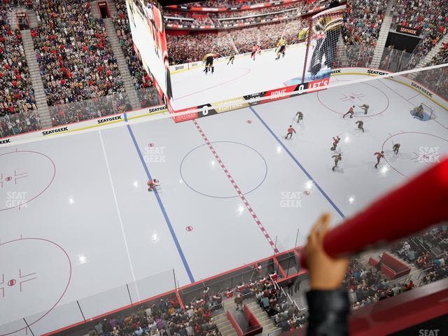 Little Caesars Arena - Section Lower Gondola 5 Seat View