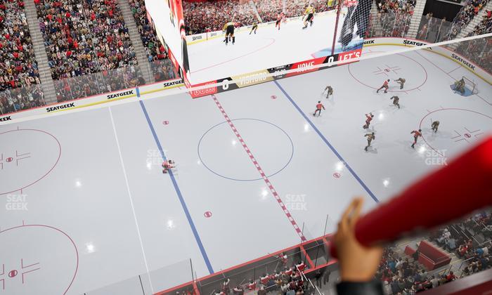Little Caesars Arena - Section Lower Gondola 5 Seat View