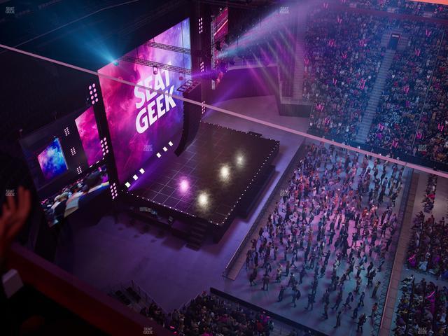 Little Caesars Arena - Section Lower Gondola 5 Seat View