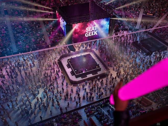 Little Caesars Arena - Section Lower Gondola 5 Seat View