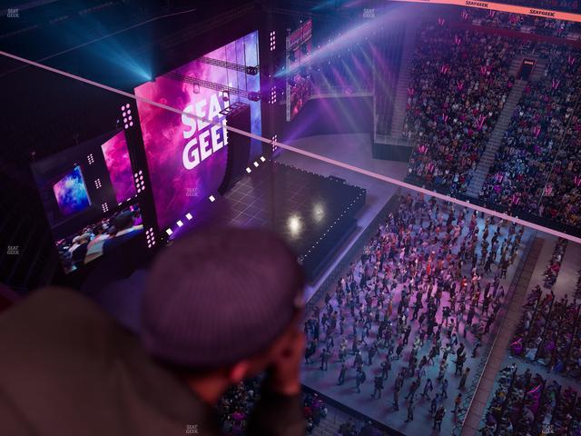 Little Caesars Arena - Section Lower Gondola 6 Seat View