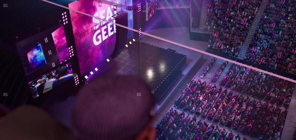 Little Caesars Arena - Section Lower Gondola 6 Seat View