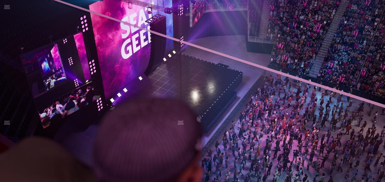 Little Caesars Arena - Section Lower Gondola 6 Seat View