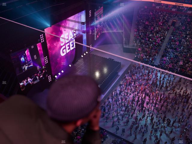 Little Caesars Arena - Section Lower Gondola 6 Seat View