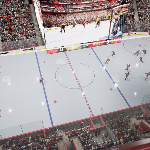 Little Caesars Arena - Section Lower Gondola 6 Seat View