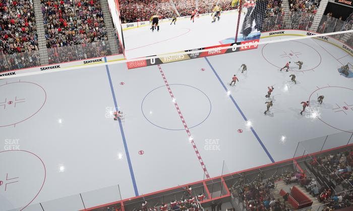 Little Caesars Arena - Section Lower Gondola 6 Seat View