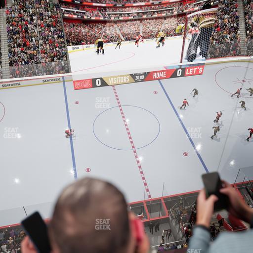 Little Caesars Arena - Section Lower Gondola 7 Seat View