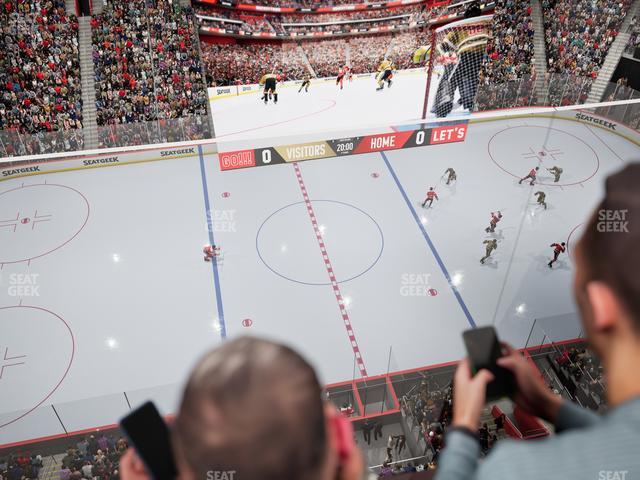 Little Caesars Arena - Section Lower Gondola 7 Seat View